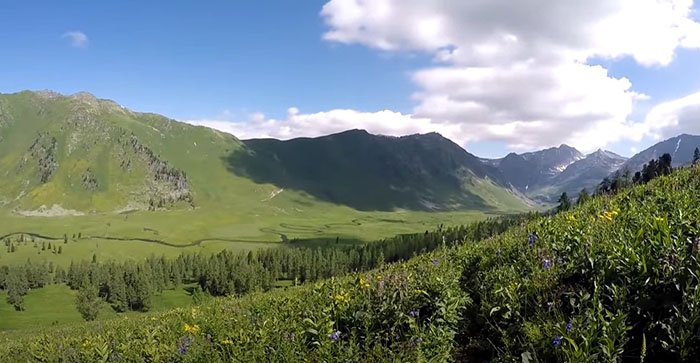 Долина Тихая, Горный Алтай