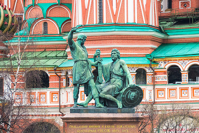 Памятник Минину и Пожарскому: Красная площадь, Тверской, Центральный округ, Москва